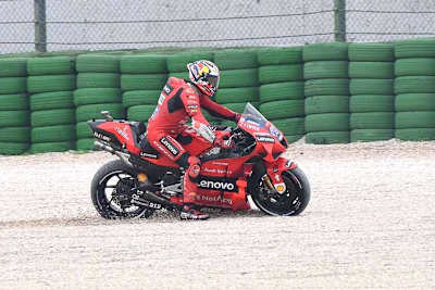 Jack Miller im Kies im Q2