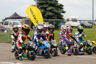 Die Jüngsten am Start