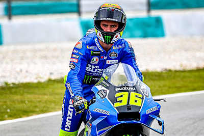 Joan Mir beim Sepang-Test 2022 