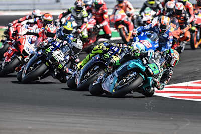 Franco Morbidelli hatte in Misano am ersten Rennwochenende von Start bis Ziel die Nase vorn