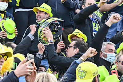 Michele war beim Emilia-Romagna-GP zur richtigen Zeit am richtigen Ort