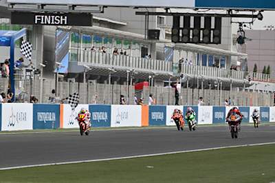 Der Zielleinlauf: Sergio Garcia (links) fehlen nur 0,037 sec