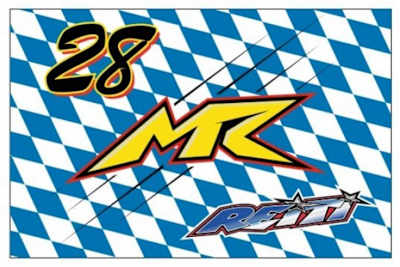 Flagge mit Reiti-Logo