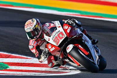 Takaaki Nakagami begann den Renntag mit Bestzeit