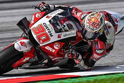 Takaaaki Nakagami auf der LCR-Honda