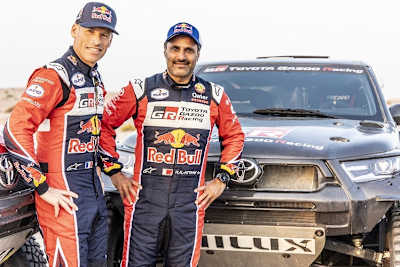 Mathieu Baumel und Nasser Al-Attiyah