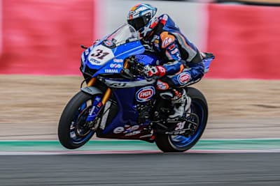 Garrett Gerloff fuhr am Montag in Navarra die schnellste Zeit