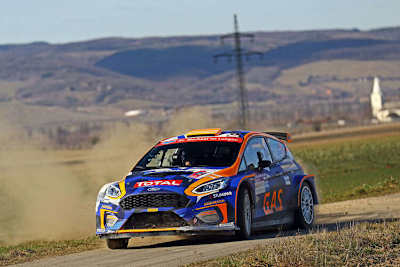 Hermann Neubauer bei der Blaufränkischland Rallye