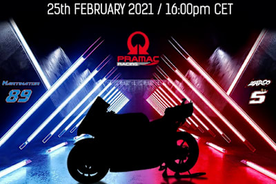 Pramac Racing präsentiert die neue Ducati am 25. Februar
