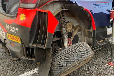 Der Hyundai i20 WRC von Thierry Neuville