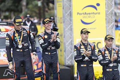 Die siegreichen Hyundai-Piloten