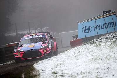 Thierry Neuville beim Shakedown