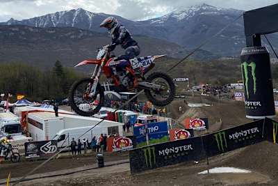 Nur wenige Runden konnte Noah Ludwig in Pietramurata drehen