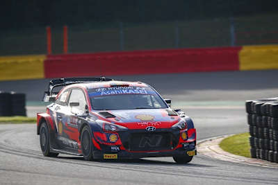 Heimspielsieger Thierry Neuille 2021 auf der Grand Prix-Strecke von Spa