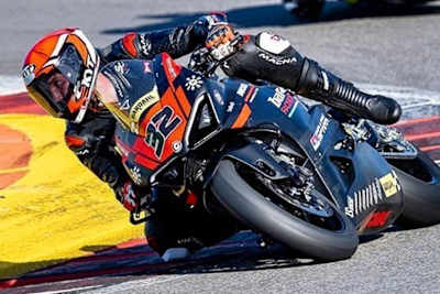 Oli Bayliss hatte einen Highsider