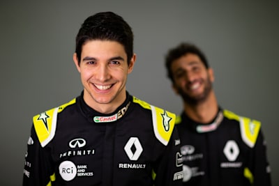 Esteban Ocon und Daniel Ricciardo