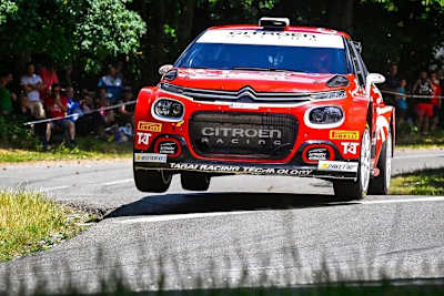Mads Östberg im Citroën C3 Rally2
