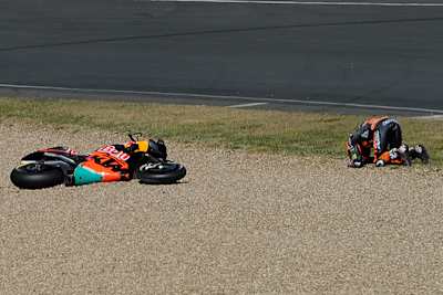Crash im FP1: Miguel Oliveira in Le Mans
