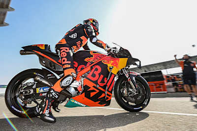 Miguel Oliveira auf der KTM RC16