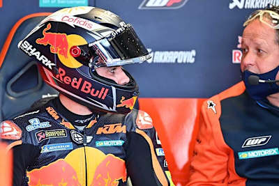 Miguel Oliveira mit Crew-Chief Paul Trevathan