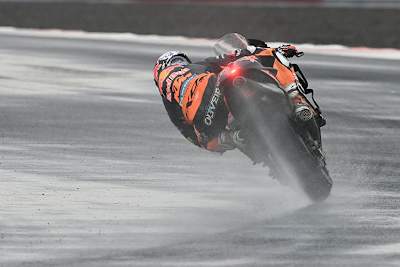 Miguel Oliveira ging übers Wasser