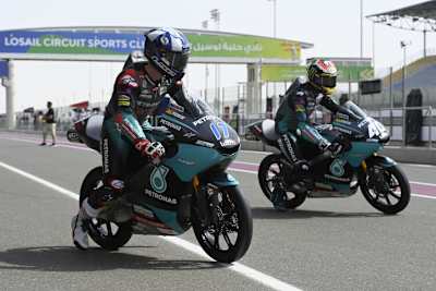 Die Yamaha M1 im Petronas-Design: Das Licht geht am 1. März an