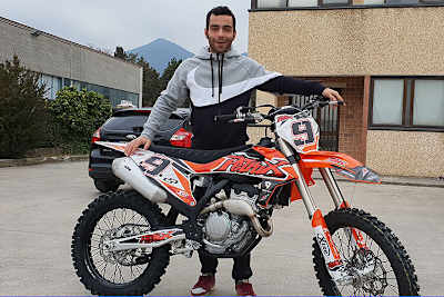 Danilo Petrucci: Beim Offroad-Training schon lange auf KTM unterwegs