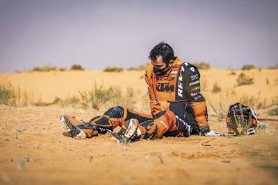 Für Danilo Petrucci ist die Dakar 2022 vorbei	