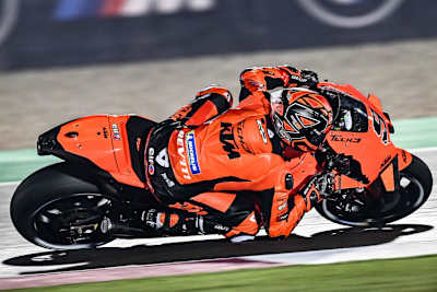 Danilo Petrucci im Flutlicht von Losail