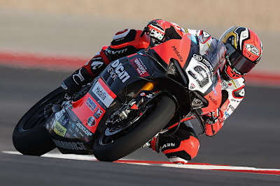 Danilo Petrucci auf der Ducati Panigale V4R in Texas