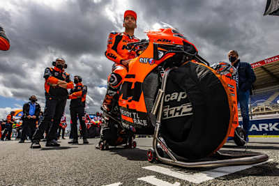 Danilo Petrucci: Am Start war es trocken