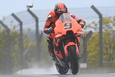 Blüht im Regen auf: Danilo Petrucci