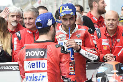 Danilo Petrucci und Andrea Dovizioso