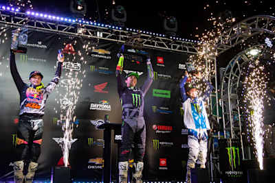 Eli Tomac gewann das Daytona-Supercross zum fünften Mal