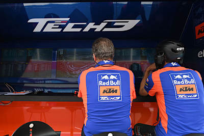 Hervé Poncharal (links) fiebert dem ersten MotoGP-Rennen 2020 entgegen