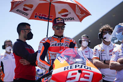 Repsol-Honda-Star Marc Márquez kann es kaum erwarten, wieder auf seiner Honda Platz nehmen zu dürfen