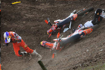 Herlings kollidierte im Talkessel mit Sieger Prado am Zielsprung