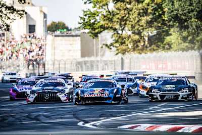 Der Fahrer-Protest vor dem Rennen wirkte unorganisiert