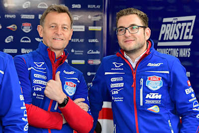 Die Teambesitzer Ingo und Florian Prüstel