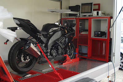 Der bekannte Rollenprüfstand p4 von Amerschläger