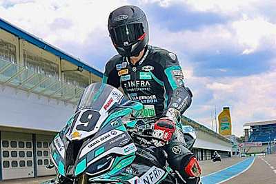 Mit der BMW in Hockenheim