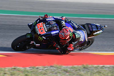 Fabio Quartararo im FP3 am Samstagvormittag