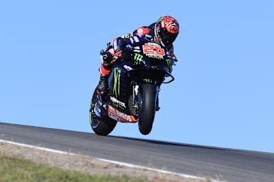 Tagesbestzeit für Fabio Quartararo auf der Achterbahn an der Algarve