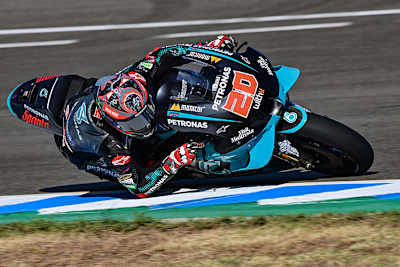 Fabio Quartararo heute in Jerez