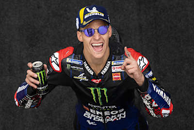 Fabio Quartararo feierte den Sieg in Portugal