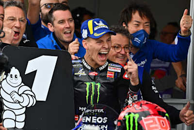 Jubel um Fabio Quartararo