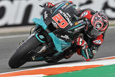 «Elbow down» für Fabio Quartararo: An mangelndem Einsatz liegt es nicht