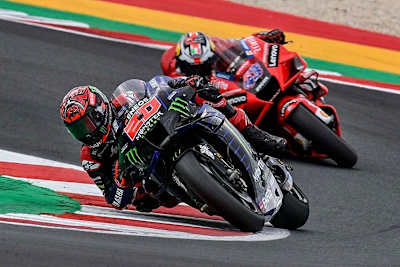 Misano-GP: Fabio Quartararo (20) vor Jack Miller
