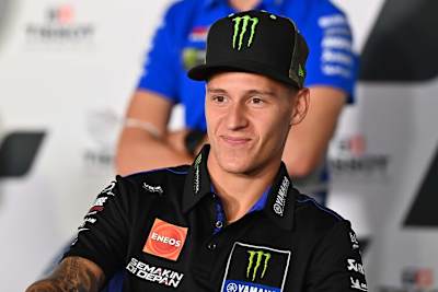 Fabio Quartararo freut sich nicht auf die Strecke in Aragonien