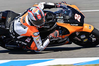 Jesko Raffin beim Jerez-Test